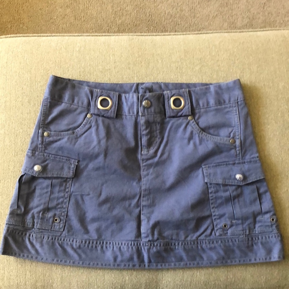 Athleta periwinkle blue skirt 3